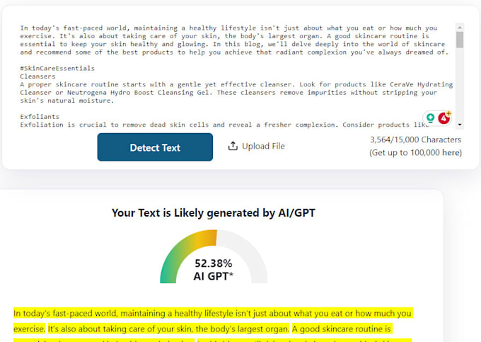edit your ai and chatgpt text change to human writing