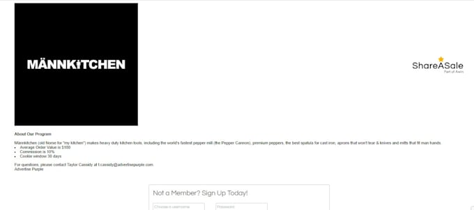 set up your share a sale affiliate program
