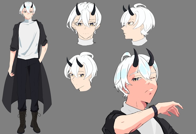 draw character sheet for you