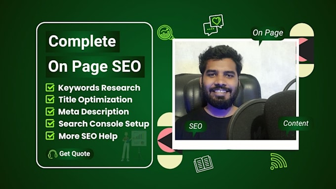 on page SEO optimization services to improve rankings today