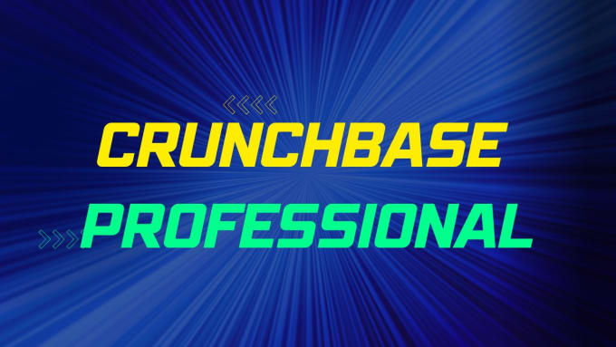 Create A Professional Business Profile On Crunchbase By Shoukatpapa Create A Professional Business Profile On Crunchbase By Shoukatpapa