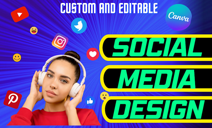 Create social media posts facebook intagram etc using canva by Alwis ...