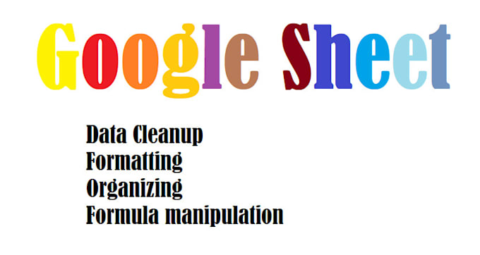 do data format cleanup and formula fix for google sheet