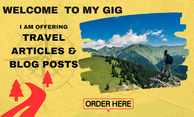 write SEO travel articles and blog posts for travel guide