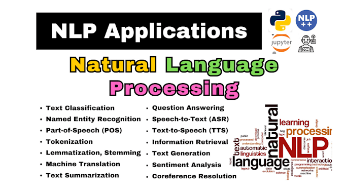 do sentiment analysis, topic modeling, summarization, nlp projects