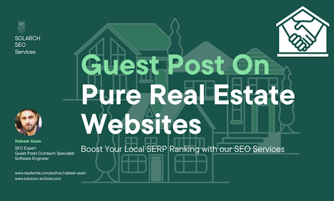 guest post your article on real estate websites