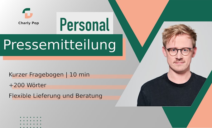 write a german personnel announcement