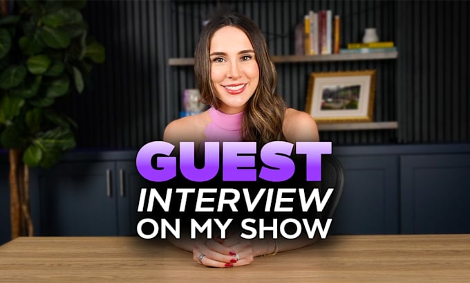 interview you on my show