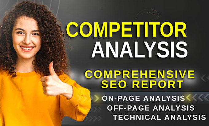 do competitor market analysis and competitive audit seo research for business
