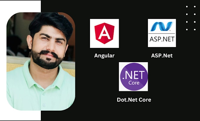 develop asp dot net core and angular applications for you