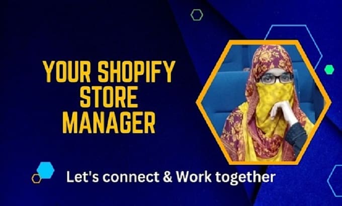 be shopify store manager, shopify virtual assistant