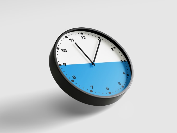 Reloj de sales pared creativo