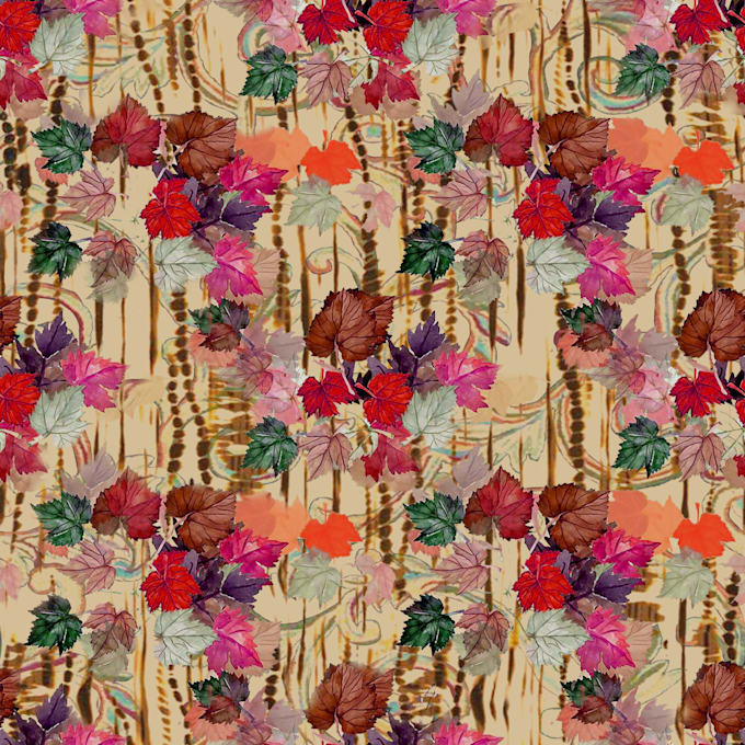 Make realistic digital patterns and designs by Nimramuhamadyar | Fiverr