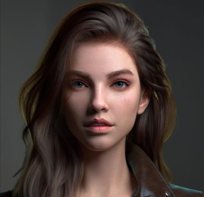 Realistic 3d Human Character Modeling 3d Character Design Metahuman Character By Abaravanid 