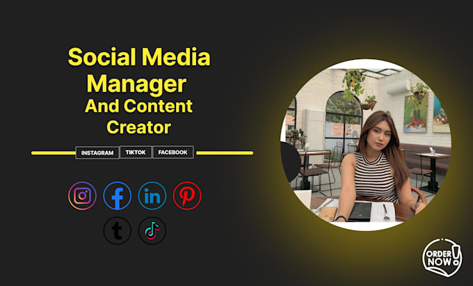 be your social media manager and content creator