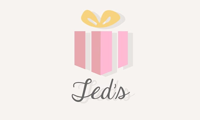 create eye catching gift shop logo design