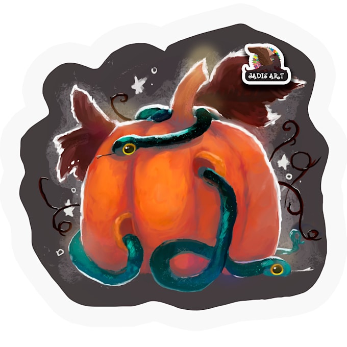 draw for you illustration for stickers