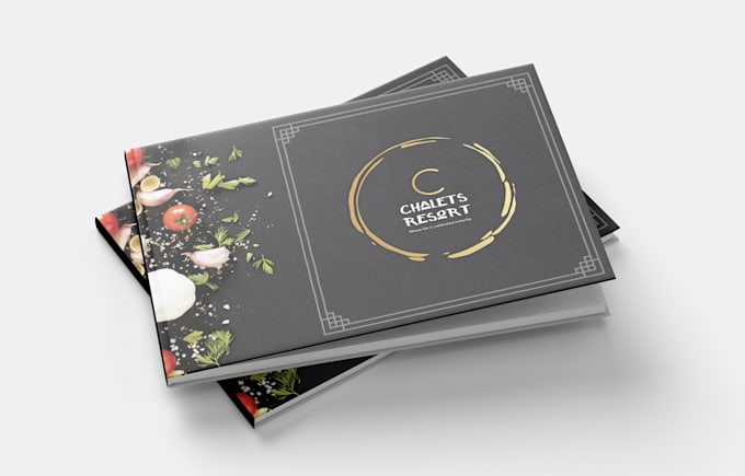 create a restaurant menu design