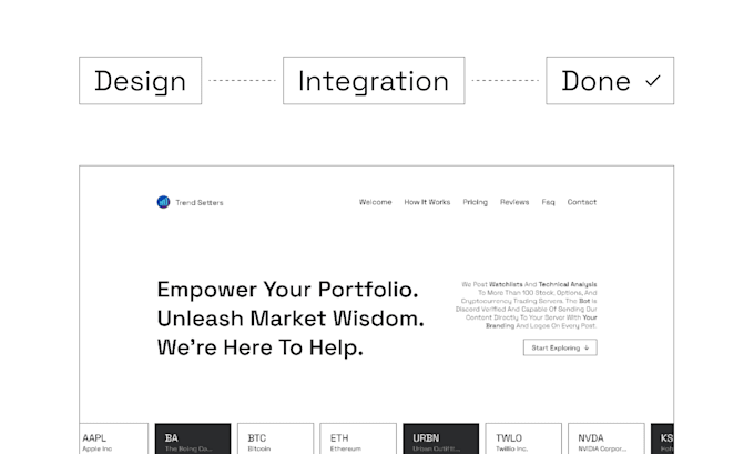 Best Deals! I will integrate and design a clean, modern and unique landing page  for $215