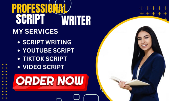 Youtube script writer video script writing tiktok script google ads