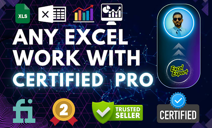 create excel dashboards, pivot tables, and formulas