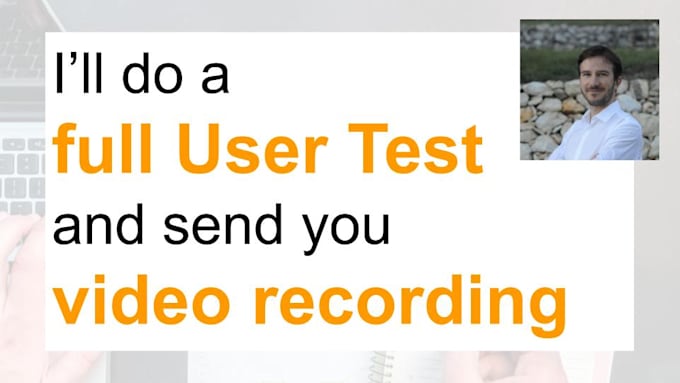 test your application from france and record a video