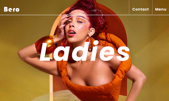 develop responsive HTML CSS portfolio website