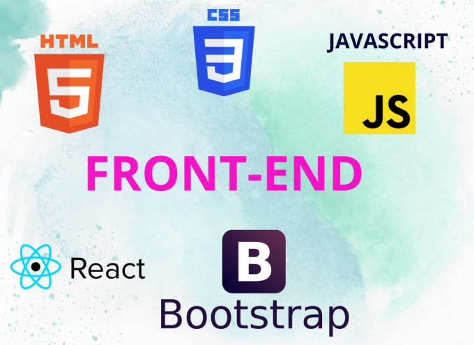 Be your front end web developer designer psd to html css js react vue ...