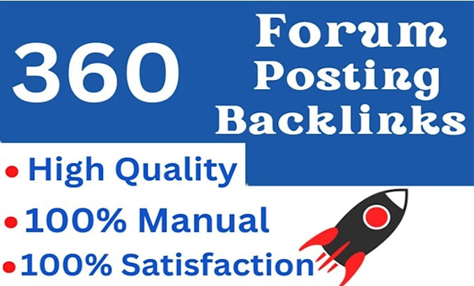 do niche relevant forum backlink and forum posting