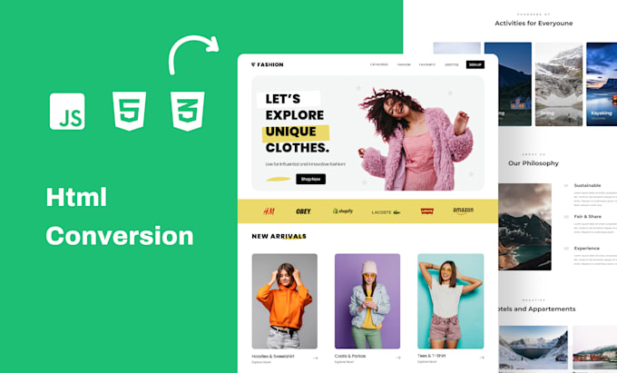 Code your web design to html css javascript or bootstrap 5 by Aruna_me ...