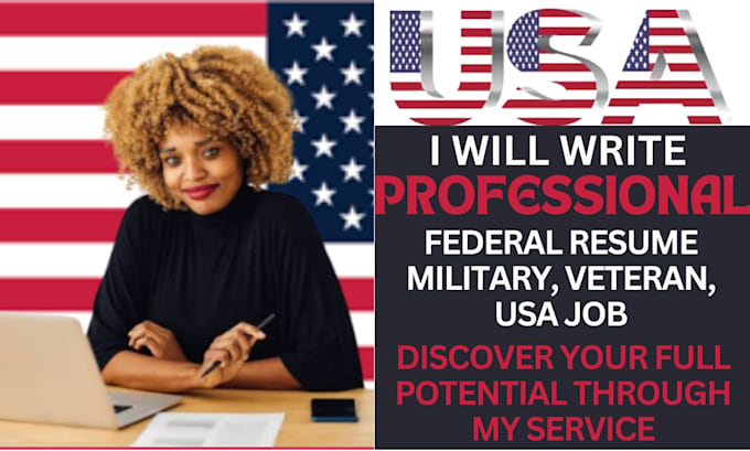 Craft a federal resume military government executive usa job