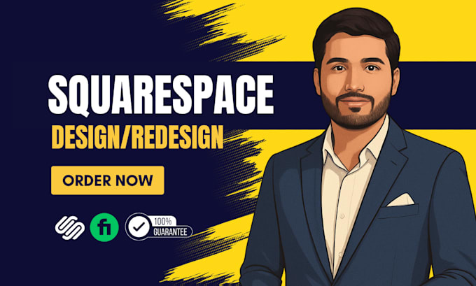 design redesign professional responsive business squarespace website