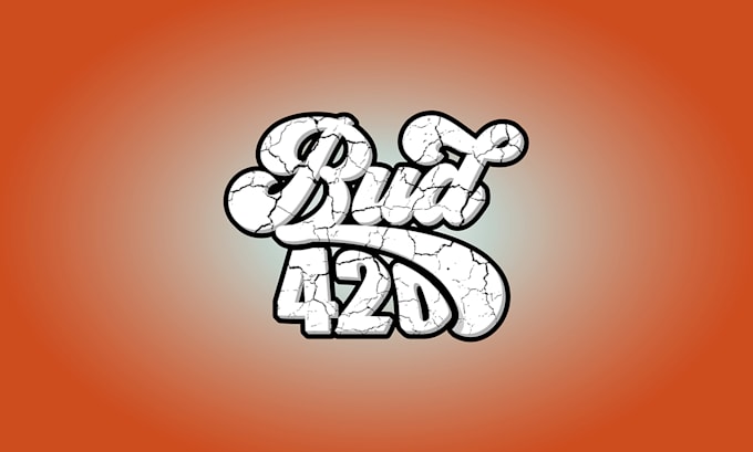 design unique cannabis 420 wordmark logo