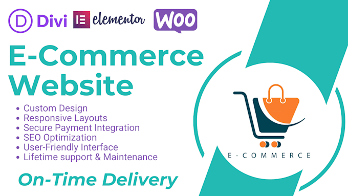 build a stunning e commerce website with elementor or divi