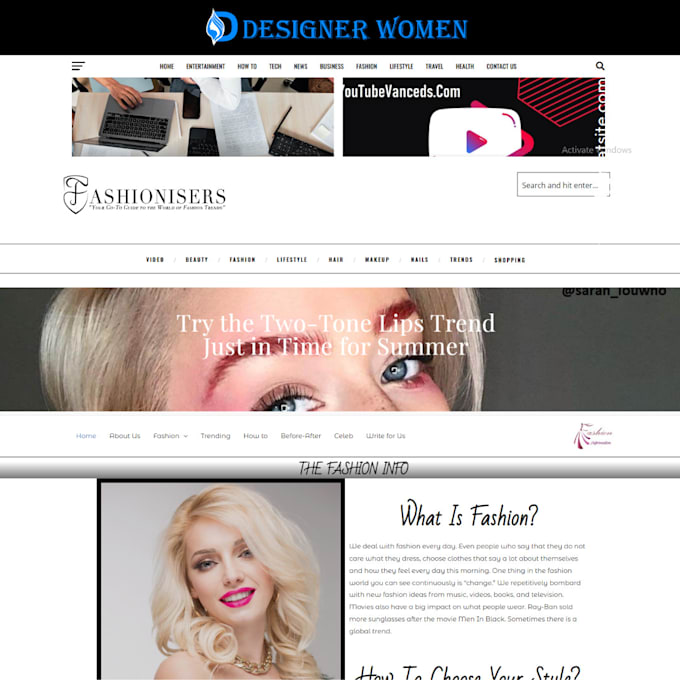 do fashion guest post on high da DR