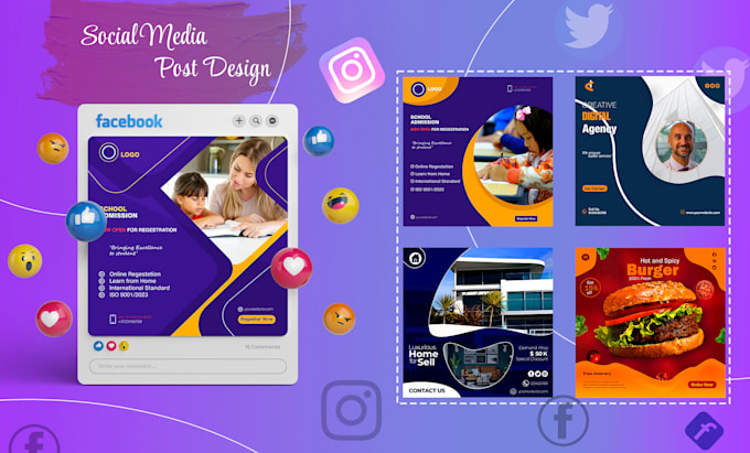 create engaging social media design