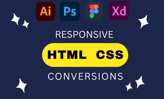 Convert Psd Xd And Figma Into Responsive Landing Page Using Html And Css By Devwizards Fiverr