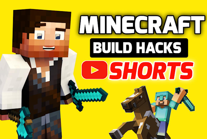 make minecraft creative shorts videos for your youtube channel