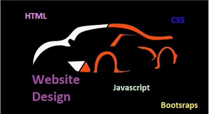 Design responsive website in html css bootstrap javascript python by ...