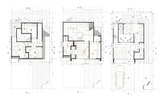 draft architectural plans in autocad, draftsman