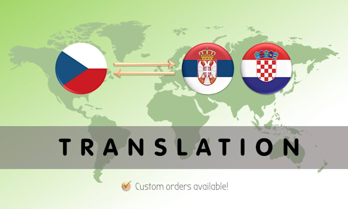 translate czech to serbian or croatian and vice versa