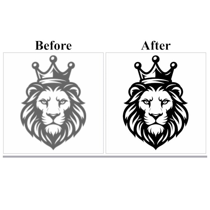 do vector tracing and convert image to clean svg design