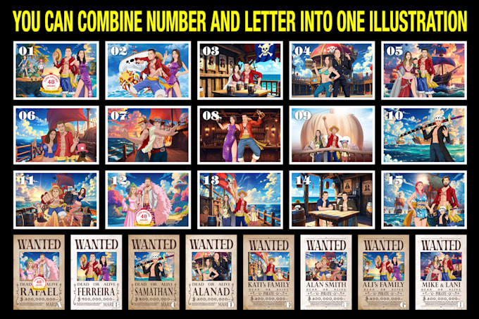 create a one piece style anime portrait from your photo