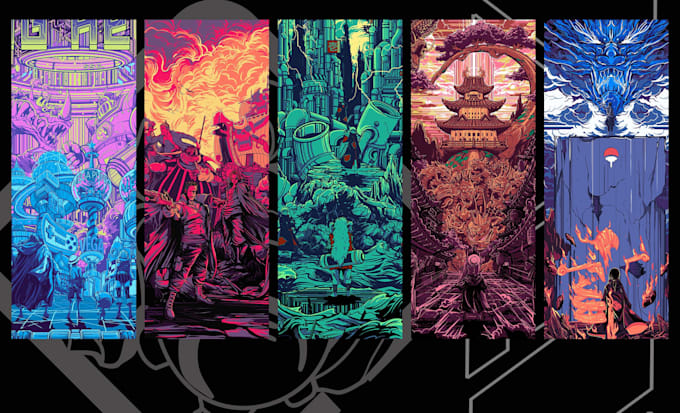 create custom illustration designs for your for clothing