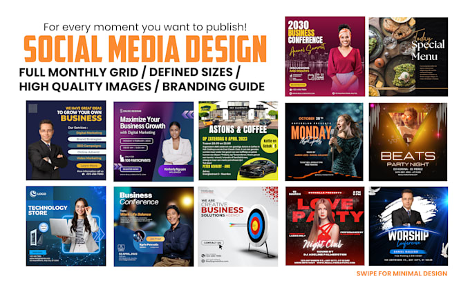 design canva social media post or ads in 1hr