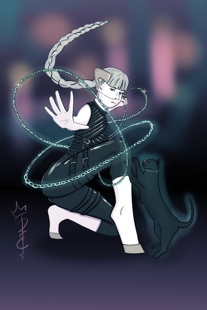 Draw your oc in this style by Pmcappelli | Fiverr