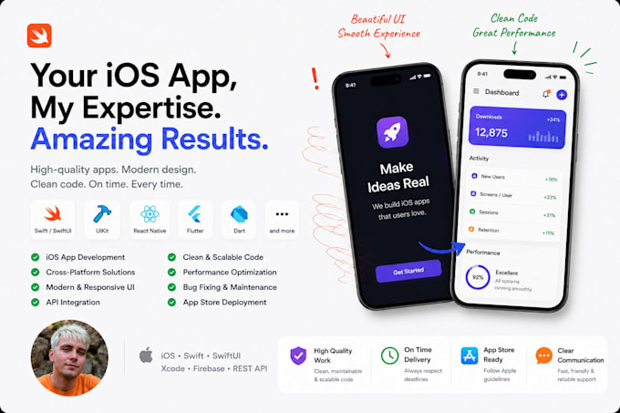 develop IOS app using swiftui