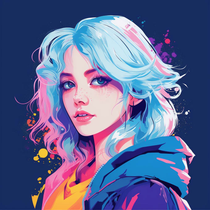 Draw any sfw character in anime style by Henryhrison | Fiverr