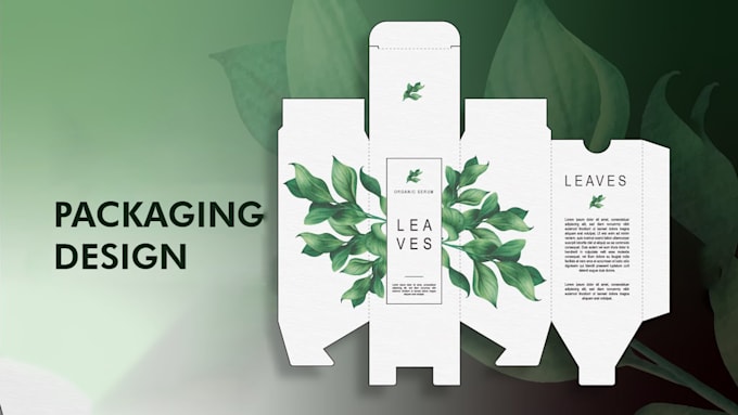 do any kind of packaging design