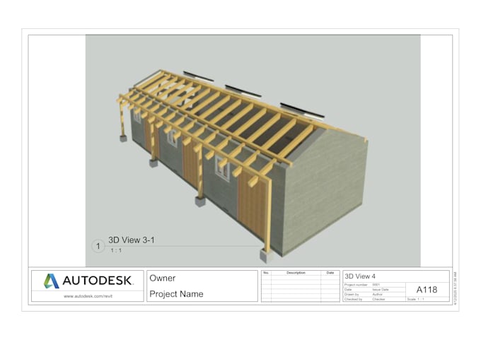 draw architecture floor plan in revit and sketchup